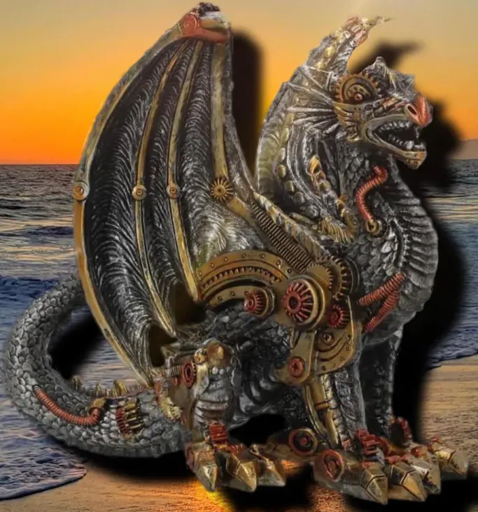Nemesis Now Mechanical Protector Steampunk Dragon