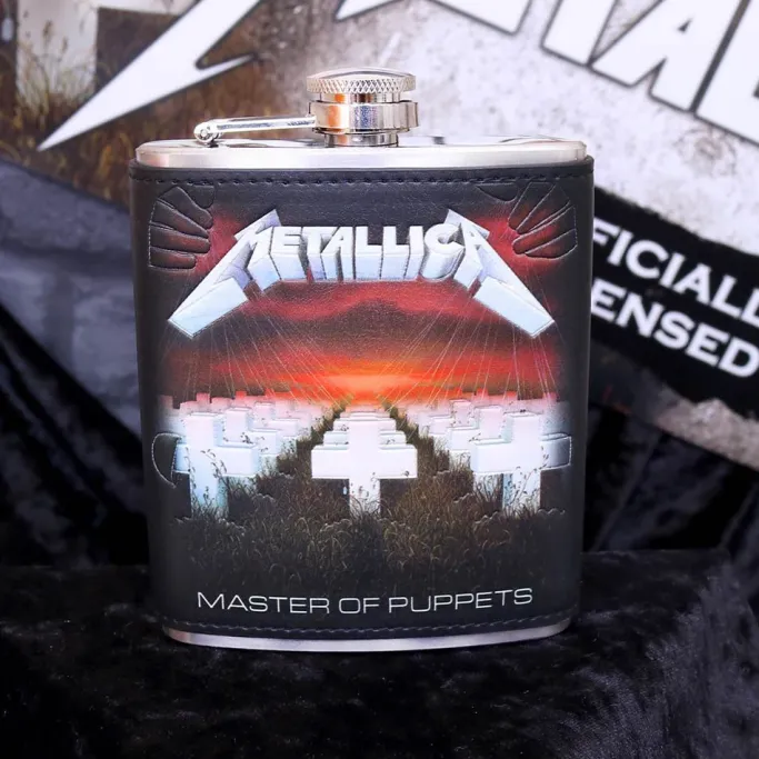 Nemesis Now Metallica Master of Puppets Hip Flask