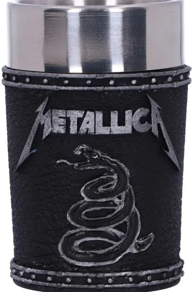 Nemesis Now Metallica The Black Album Shot Glass