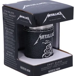 Nemesis Now Metallica The Black Album Shot Glass
