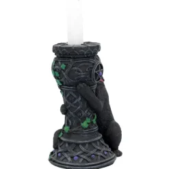 Nemesis Now Midnight Cat Candle Holder