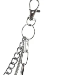 Gothic Accessories Moon Belt Clip Chain