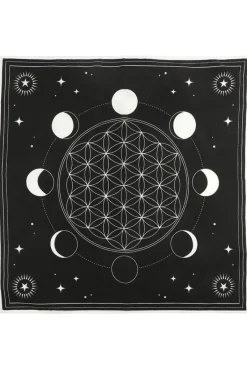 Something Different Moon Phase Crystal Grid Altar Cloth
