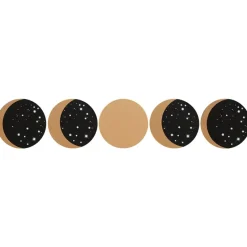 Something Different Moon Phases 5-Piece Coaster Set