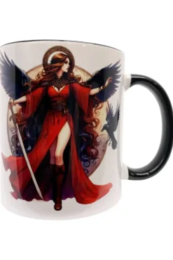 Oakhart Industries Morrigan and Crow Mug Art102