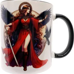 Oakhart Industries Morrigan and Crow Mug Art102