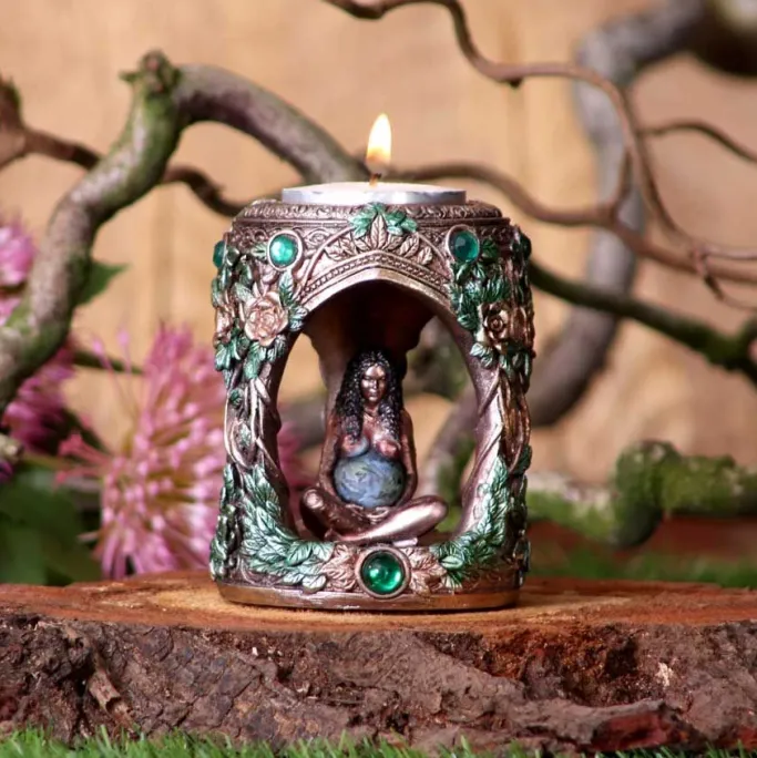 Nemesis Now Mother Earth Tea Light Holder
