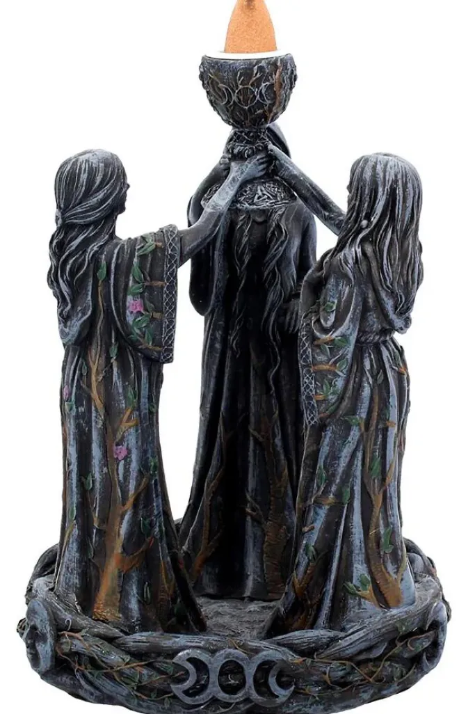 Nemesis Now Mother Maiden and Crone Backflow Incense Burner