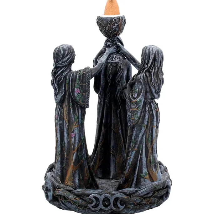 Nemesis Now Mother Maiden and Crone Backflow Incense Burner