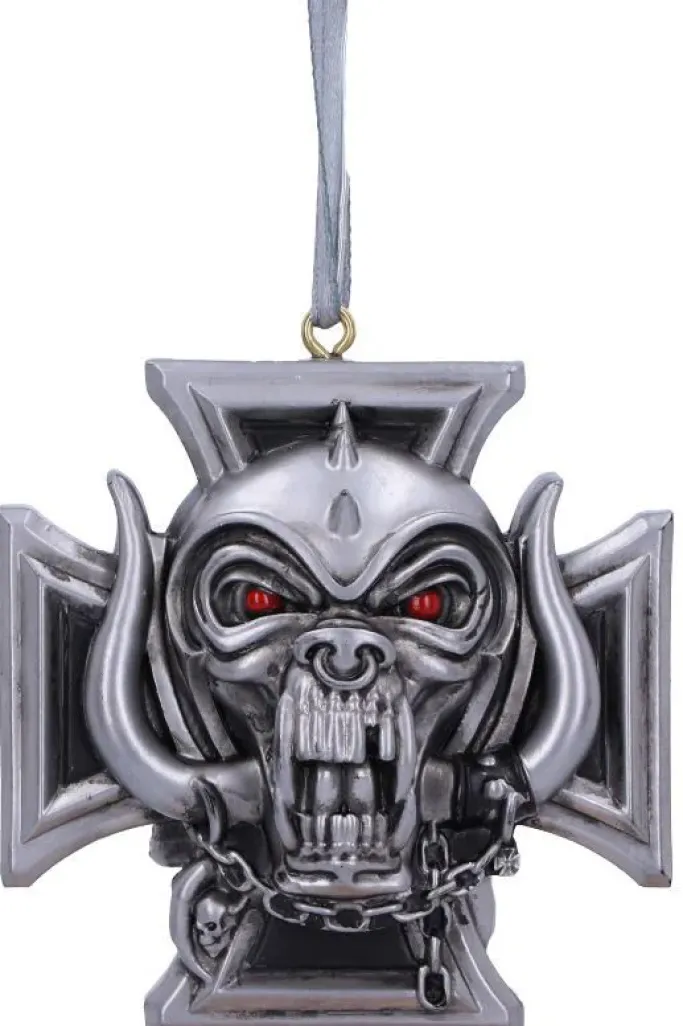 Nemesis Now Motorhead Warpig Cross Hanging Ornament