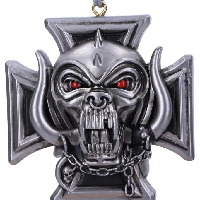 Nemesis Now Motorhead Warpig Cross Hanging Ornament
