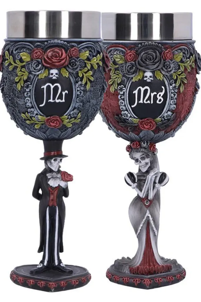 Nemesis Now Mr and Mrs Goblets