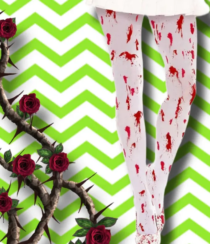 Music Legs Bloody Tights