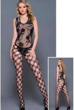 Music Legs Bodystocking 1823