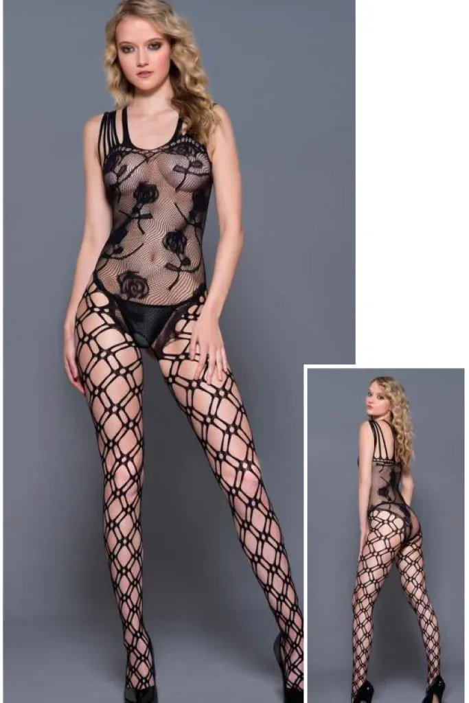 Music Legs Bodystocking 1823