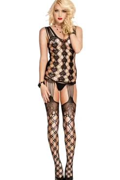Music Legs Bodystocking 1820