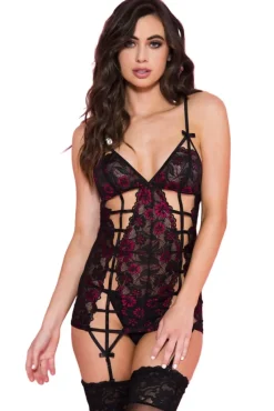 Music Legs Flower Camisole