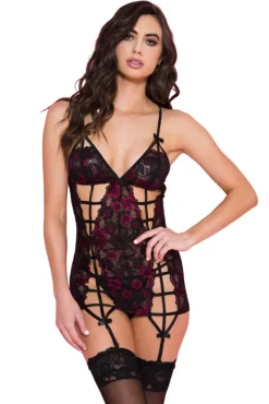 Music Legs Flower Camisole