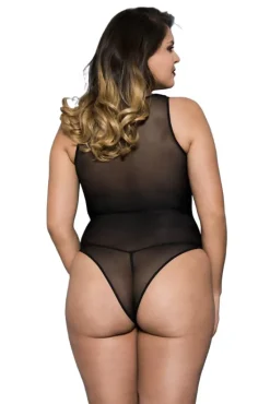 Music Legs Plus Size Teddy 80067Q