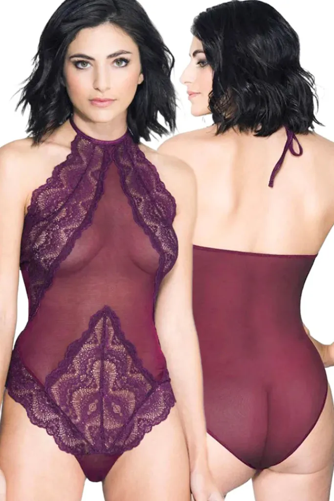 Music Legs Teddy Burgundy 80055