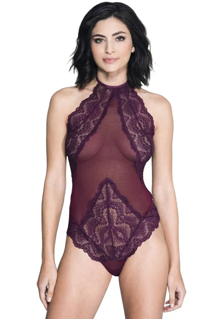 Music Legs Teddy Burgundy 80055