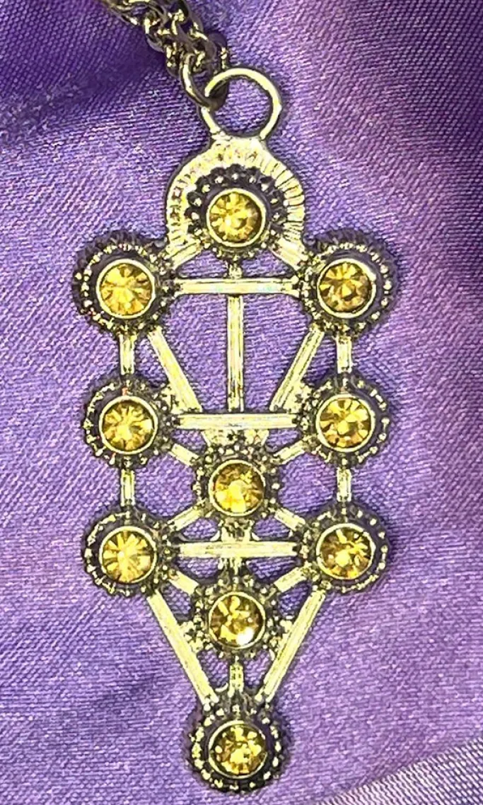 Mystic Kabbalah Tree of Life Necklace