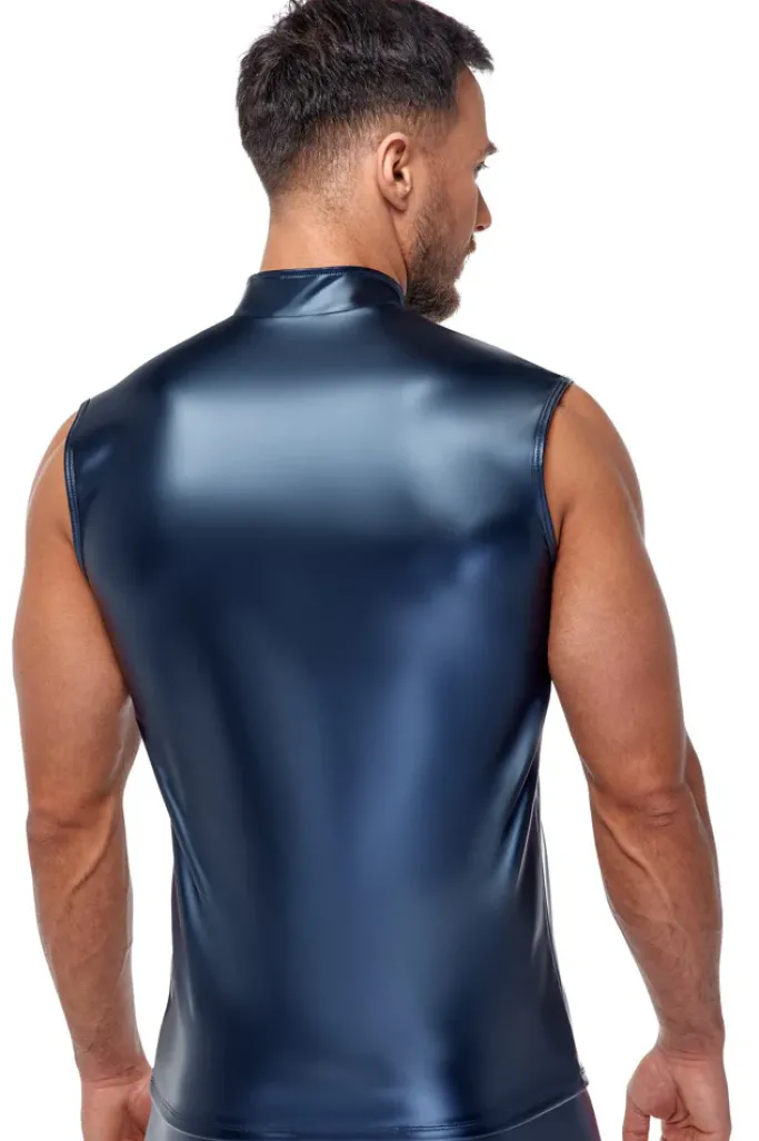 NEK Blue Metallic Shirt