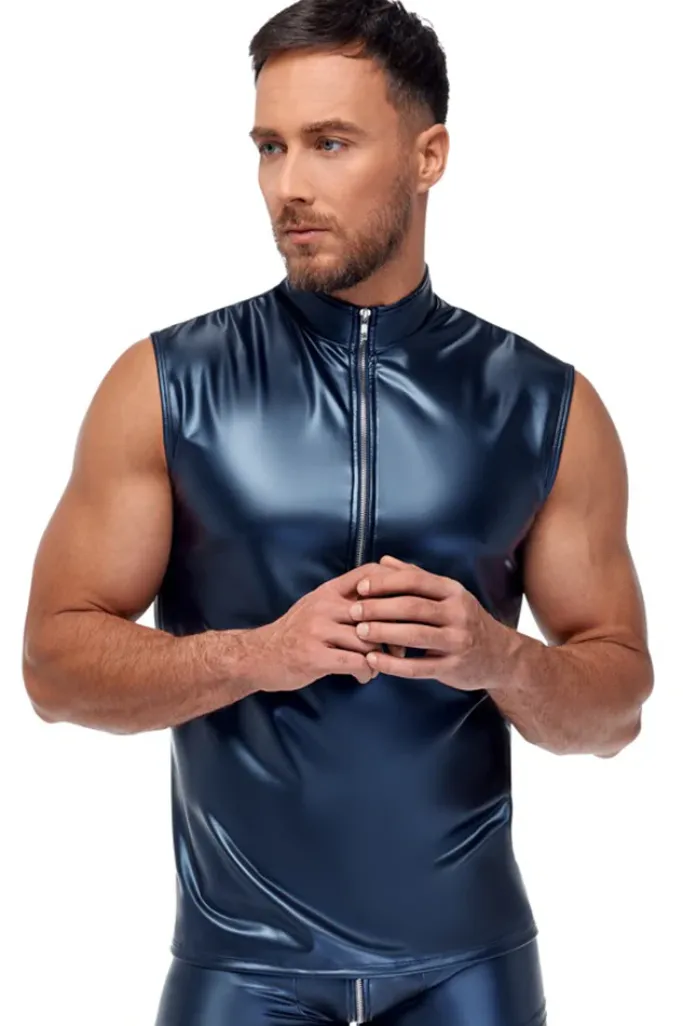 NEK Blue Metallic Shirt