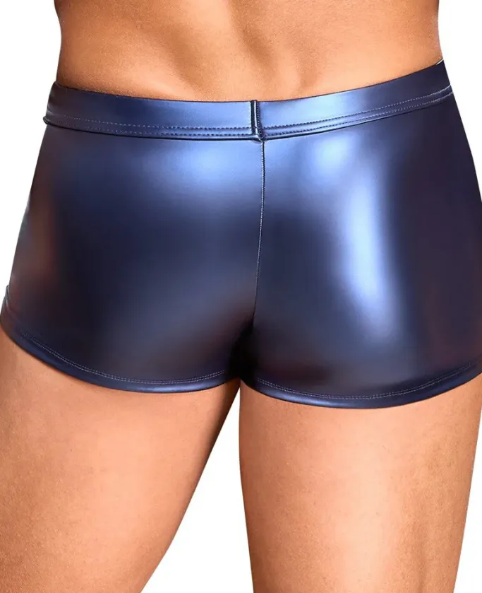 NEK Blue Metallic Shorts