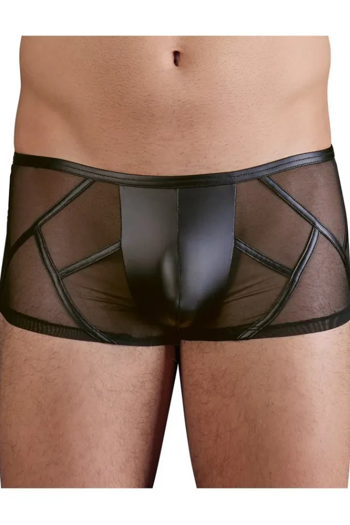 NEK Mens Wetlook and Mesh Pants