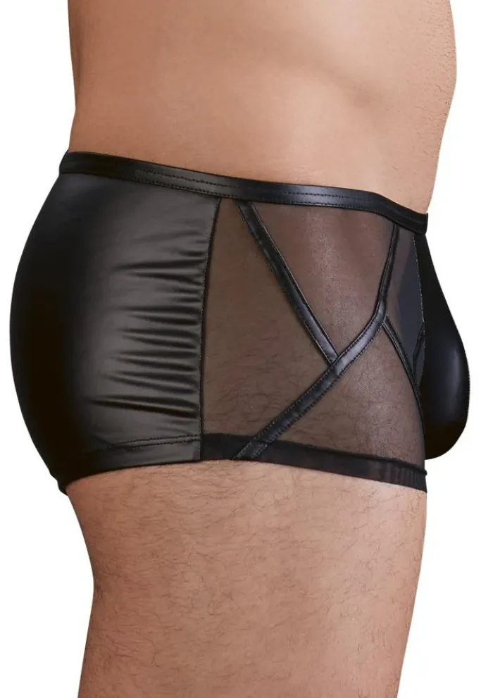 NEK Mens Wetlook and Mesh Pants