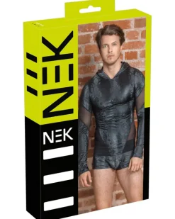 NEK Snake Pattern Hooded Top