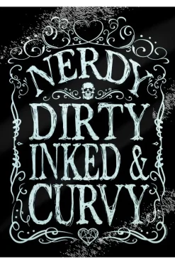 Grind Nerdy Dirty Inked and Curvy Chopping Board