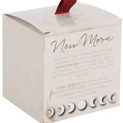 Something Different New Moon Wild Orange Manifestation Crystal Chip Candle