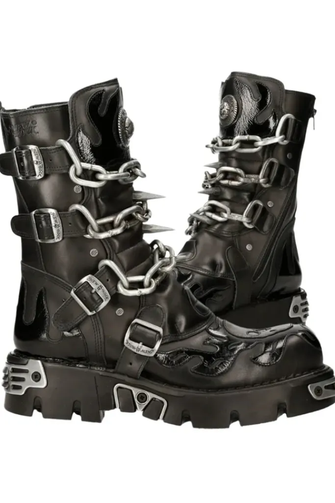 New Rock Boots New Rock 727 S1 Boots (UK3, 4)