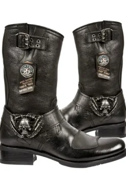 New Rock Boots New Rock Biker Boots M.GY07
