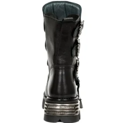 New Rock Boots New Rock Black Wild Reactor Boots M.391X (UK7)