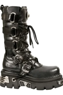 New Rock Boots Velcro 474