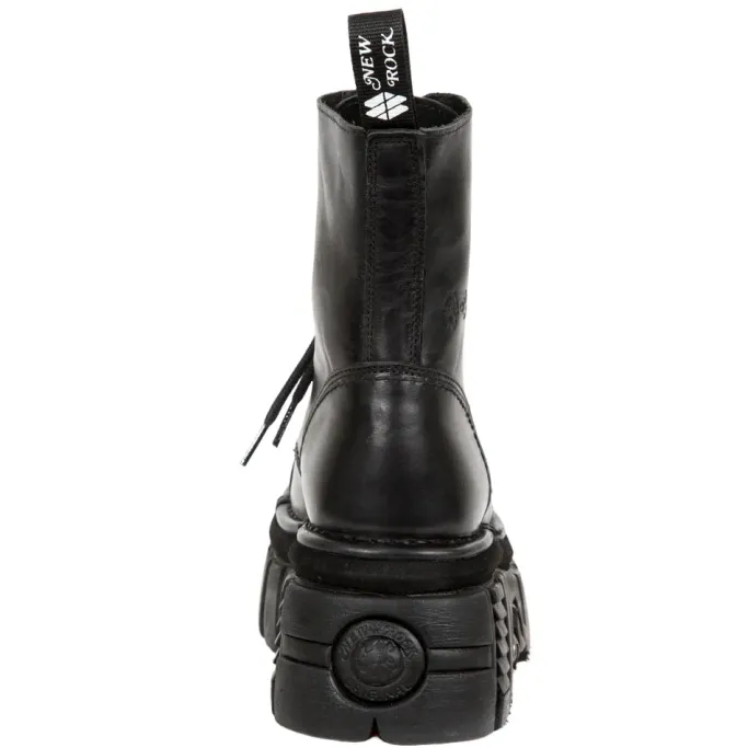 New Rock Boots New Rock Combat Boots M.NEWMILI083
