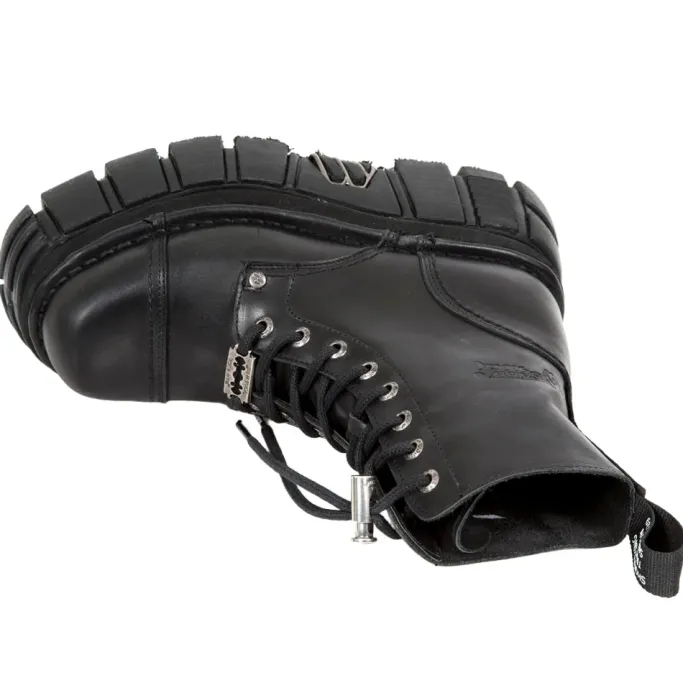 New Rock Boots New Rock Combat Boots M.NEWMILI083