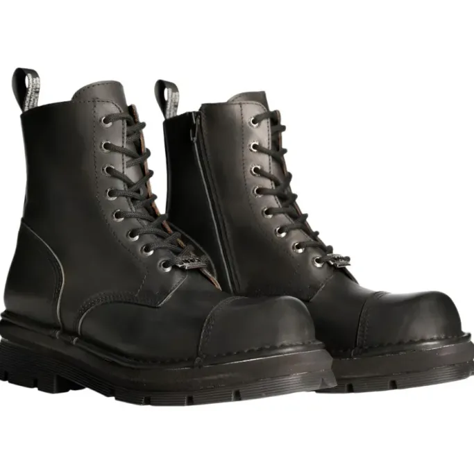 New Rock Boots New Rock Combat Boots M.NEWMILI083