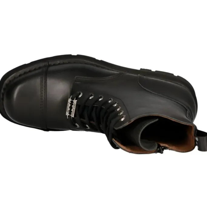 New Rock Boots New Rock Combat Boots M.NEWMILI083