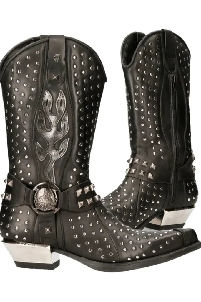 New Rock Boots New Rock Cowboy Boots M.7928
