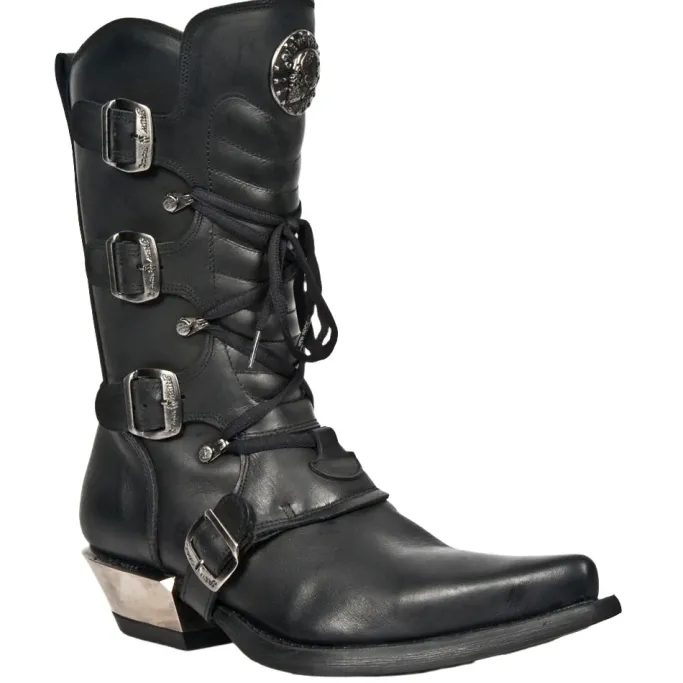 New Rock Boots New Rock Cowboy Boots M.7993