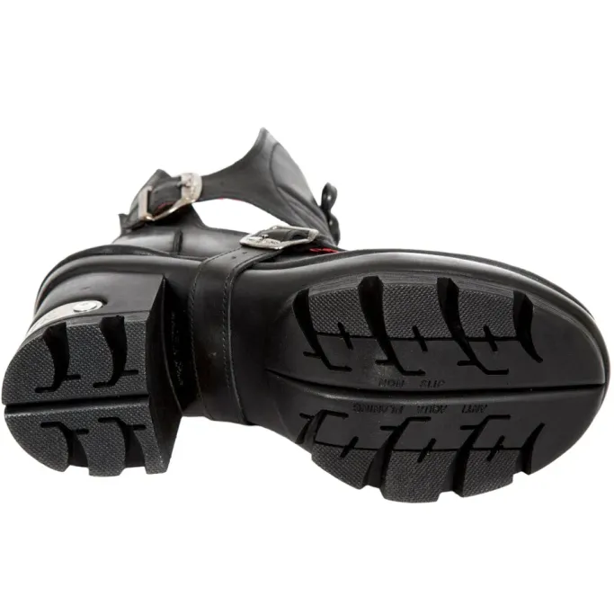 New Rock Boots New Rock Fleur De Lys Shoes M.NEOTYRE66-S1 (UK8)
