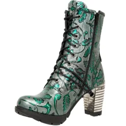 New Rock Boots New Rock Green Boots M.TR001-S7