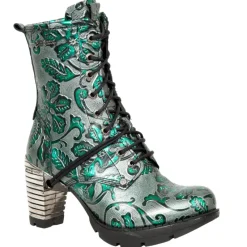New Rock Boots New Rock Green Boots M.TR001-S7