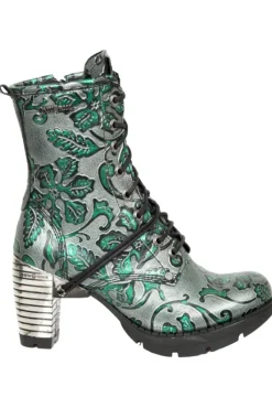 New Rock Boots New Rock Green Boots M.TR001-S7