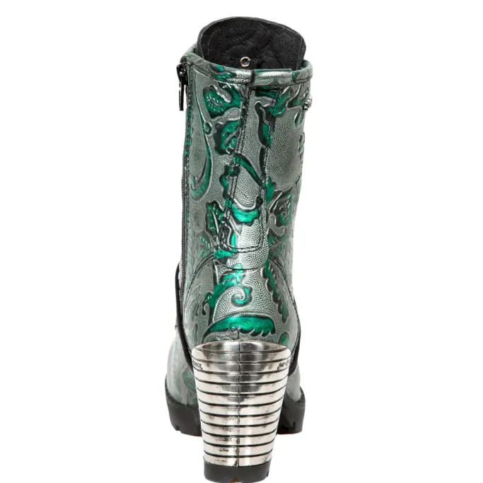 New Rock Boots New Rock Green Boots M.TR001-S7
