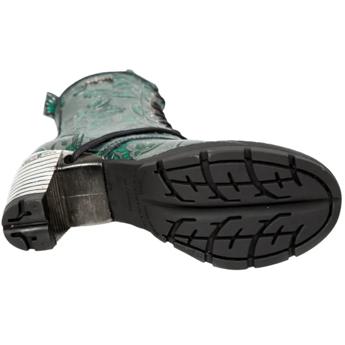 New Rock Boots New Rock Green Boots M.TR001-S7